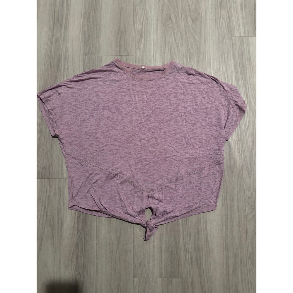 Lululemon In Sequence Short Sleeve Rose Blush Size 8/10